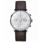 ユンハンス マイスター クロノスコープ 027 4120 03 サファイアクリスタル 腕時計 メンズ JUNGHANS Meister Chronoscope 027/4120.03 自動巻 クロノグラフ