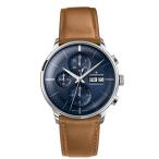 ユンハンス マイスター クロノスコープ 027 4526 03 サファイアクリスタル 腕時計 自動巻 メンズ JUNGHANS Meister Chronoscope 027/4526.03 ブルー系