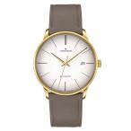 ユンハンス マイスター オートマティック 027 7052 02 サファイアクリスタル 腕時計 メンズ JUNGHANS Meister Automatic 自動巻 ゴールド 027/7052.02