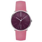 ユンハンス マイスター 27 4358 00 サファイアクリスタル 腕時計 自動巻き ユニセックス ダイヤモンド JUNGHANS Meister fein Automatic 27/4358.00 ピンク