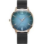 特価 ウェルダー ムーディ 特価 ウェルダースリム WRS634 腕時計 レディース WELDER MOODY SLIM 3HANDS 36MM ブラック系