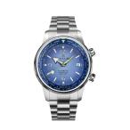 ミルス アルキメデス ワールドタイマー ブルーオデッセイMIH.01.003.AS 腕時計 メンズ 自動巻 ダイバーズウォッチ MILUS Archimedes World Timer Blue Odyssey