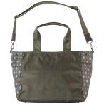 SOULEIADO ソレイアード 2wayマザーズトートバッグ カーキ