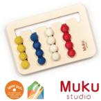 Muku-studio 無垢スタジオ ならべっこ 日本製 ガラガラ 色合わせ パズル 0歳 グッド・トイ spielgut シュピールグート