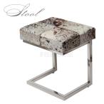  табурет натуральный мех табурет Brown × слоновая кость W40 D33 Calf Stool мех телячья кожа натуральный материалы металлизированный уретан табурет натуральный мех табурет soco