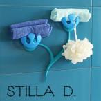 STILLA DOUBLE スティラ ダブル 壁掛け フック ホルダー 100% イタリア製　小物 収納 雑貨 ネックレス ベルト ブラシ 石鹸 せっけん かべ 軽量 耐久性 機能性