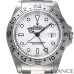 【中古】 ロレックス エクスプローラーII 16570 ホワイト T番 メンズ ROLEX