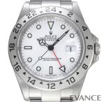 【中古】 ロレックス エクスプローラーII 16570 ホワイト F番 メンズ ROLEX