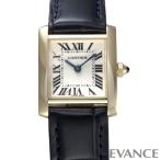 【中古】 カルティエ タンク フランセーズ SM W5000256 シルバー レディース CARTIER