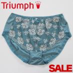 大きいサイズ 4L 6L トリンプ Triumph アウターに響かないフラワーレースショーツ ブルー ベージュ オレンジ 送料無料