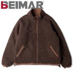 ショッピングアメリカ BEIMAR ビーマー リバーシブル ボア ジャケット 別注 ナイロン ブラウン フリース アメリカ ブランド WB103MR アウター メンズ
