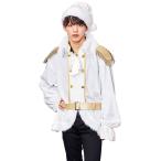 クリスマスコスチューム　 メンズ　ホワイトプリンスサンタ