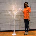 クリスマスイルミネーション　LED付白樺ツリー　H180cm　3本セット[大型商品160cm以上]