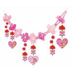 母の日装飾　カーネーションガーランド　L180cm / 飾り ディスプレイ