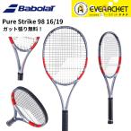 [LINE дополнение .5%OFF купон распространение средний ][ струна плата * обивка плата бесплатный ] Babolat BABOLAT теннис ракетка PURE STRIKE 98 16 x 19 101577 бейсбол теннис 2025FW