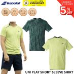 [ самый короткий отгрузка ] Babolat BABOLAT одежда одежда PLAY SHORT SLEEVE SHIRT футболка BUG6350 бадминтон * теннис 2026FW B-4