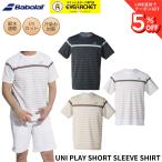 [ самый короткий отгрузка ] Babolat BABOLAT одежда одежда PLAY SHORT SLEEVE SHIRT футболка BUP6554 бадминтон * теннис 2026FW B-4