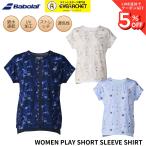 [ самый короткий отгрузка ] Babolat BABOLAT одежда одежда PLAY SHORT SLEEVE SHIRT футболка BWG6373 бадминтон * теннис 2026FW B-4
