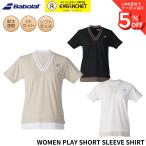 �y�ŒZ�o�ׁz�o�{�� BABOLAT �E�G�A �E�F�A PLAY SHORT SLEEVE SHIRT BWG6376 �o�h�~���g���E�e�j�X 2026FW B-4
