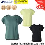 [ самый короткий отгрузка ] Babolat BABOLAT одежда одежда PLAY SHORT SLEEVE SHIRT футболка BWP6571 бадминтон * теннис 2026FW B-4