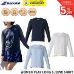 [ самый короткий отгрузка ] Babolat BABOLAT одежда одежда PLAY LONG SLEEVE SHIRT BWP6573 бадминтон * теннис 2026FW B-4