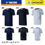 [LINE дополнение .5%OFF купон распространение средний ] Victor VICTOR одежда одежда игра рубашка T-40005 бадминтон форма форма 
