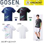 ショッピングゲーム ゴーセン GOSEN ウエア ゲームシャツ T2400 バドミントン・テニス