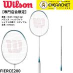 [ специализированный магазин . определенные товары ][ только рама ][ самый короткий отгрузка ] Wilson Wilson бадминтон ракетка FIERCE 200 BMTN FRM 2 WR174811S2 начинающий средний класс человек новый входить сырой 