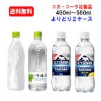 ショッピングいろはす コカ・コーラ社商品 いろはす・無糖炭酸 490ml〜560ml PET×24本×(よりどり2ケース)/選り取り/炭酸水/お水/い・ろ・は・す (爆買)