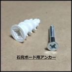 石膏ボード用アンカー１本（専用ネジ１本付）