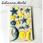  силикон mold месяц звезда три день месяц полный месяц aroma Stone камень . resin аксессуары брелок для ключа силикон mold свеча ручная работа полимерная масса для моделирования 