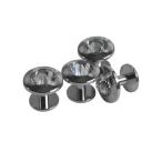 スタッド ボタン スタッズ  プレゼント ギフト 結婚式 お誕生日 記念日 クリスタル カラー