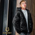 【送料無料】中綿 ブルゾン メンズ ジャケット メンズ ベロア ジャケット ビッグシルエット 大きいサイズ 春 春服 春物 お兄系 オラオラ系 ちょいワル