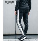 unopyuunoug.-retoreunopiuunoug.-retore relax 1PIU1UGUALE3 RELAX конические брюки джерси боковой линия линия брюки USB-25055