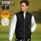[DIVINER GOLF] Golf одежда мужской жилет внешний блузон защищающий от холода теплоизоляция тепловое хранение воротник-стойка down мужской лучший зимний 