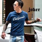 サマーニット ニット メンズ 半袖 半袖Tシャツ メンズニット トップス カットソー ニットTシャツ 薄手 tops サーフ柄 夏 夏服 夏物 夏新作 ピンク ブルー