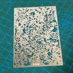  stencil сиденье покраска спрей шаблон . цвет таблица на данный момент we The кольцо загрязнения размер 65mm×95mm