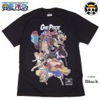 ONE PIECE Tシャツ ワンピース 半袖 ルフィ サンジ ゾロ ナミ ロビン チョッパー ブルック フランキー ウソップ メンズ アニメ グッズ レディース 麦わら海賊団