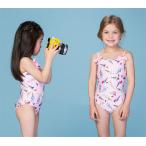 水着 女の子 ビキニ ワンピース水着 レオタード水着 アイス柄 速乾 水着 オールインワン水着 子供 こども 女児 スクール プール ビーチ 韓国子供服 夏