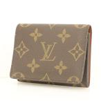 ルイヴィトン LOUIS VUITTON アンヴェロップ カルト ドゥヴィジット M62920 名刺入れ カードケース モノグラムキャバス 男女兼用【sa】【中古】