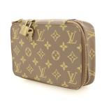 ルイヴィトン LOUIS VUITTON モノグラムキャンバス トラベルポーチ ケース レディース メンズ【kk】【中古】