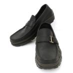  Ferragamo FERRAGAMO driving мужской обувь черный обувь 6 1/2 бренд модный предмет [kk][ б/у ]