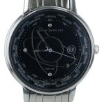 STAR JEWELRY スタージュエリー STEEL ウォッチ RADIO STAR WORLD TIME 2SW0974 ソーラー ダイヤ3P 3針式 ボーイズ 腕時計 【kk】【中古】