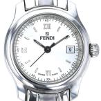 フェンディ FENDI アナログ 210L 059-347 クオーツ シルバー 文字盤 3針式 レディース 腕時計 【kk】【中古】