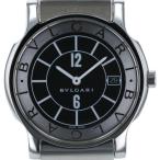 ブルガリ BVLGARI ソロテンポ デイト 50.7000.333 クオーツ ブラック 文字盤 2 ...