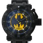 インビクタ INVICTA バットマンDCコミック 29858 自動巻式 ブラック イエロー 文字盤 3針式 メンズ 腕時計 動作〇【hon】【中古】