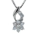 ���ò��� Pt850 Pt900 �ץ���� �ͥå��쥹 ��������� 0.50ct �٥ͥ������������ �� �ե� �ǥ����� 42cm�ڿ��ʻž�ѡۡ�af�ۡ���š�