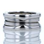 Yahoo! Yahoo!ショッピング(ヤフー ショッピング)大特価品 BVLAGRI ブルガリ K18WG ホワイトゴールド リング B-zero1 ロゴ デザイン 指輪 8.5号 【新品仕上済】【el】【中古】