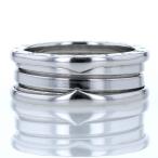 Yahoo! Yahoo!ショッピング(ヤフー ショッピング)BVLGARI ブルガリ K18WG ホワイトゴールド リング B-zero1 ビーゼロワン ロゴ メンズ レディース 指輪 60 19号【新品仕上済】【pa】【中古】