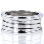 BVLGARI ブルガリ K18WG ホワイトゴールド リング B-zero1 ビーゼロワン 4バン ...